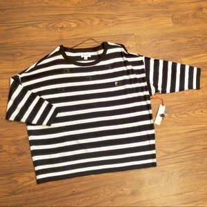 NWT Elle XXL Stripe Sweater